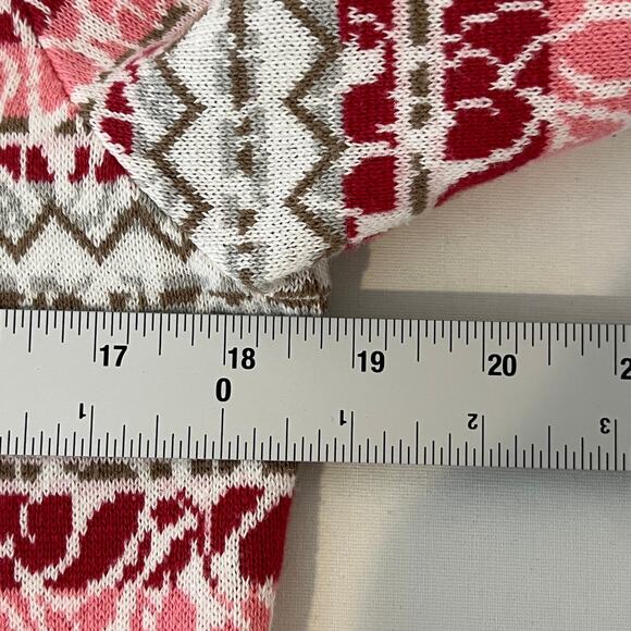 Appleseed's 100% Cotton Cardigan Sweater Women's Medium Beaded MOP Buttons - Picture 8 of 9